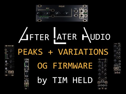 最短出荷 After later audio Pique(uPeaks) モジュラーシンセ hipomoto.com