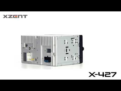 X-427 · 2-DIN Infotainer / Naviceiver with DAB+, USB and Bluetooth