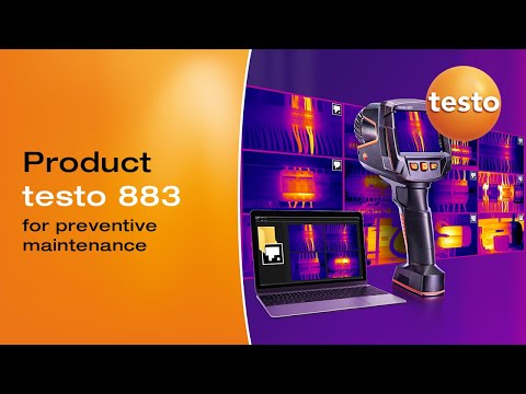 testo 883-1 望遠レンズセット - testo 883-1 サーモグラフィ（標準