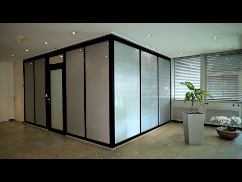 Glass partition wall systems | Glas Trösch