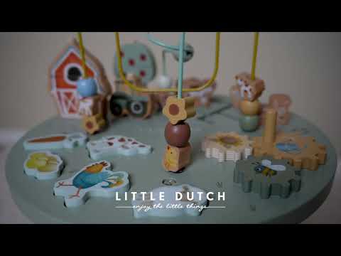 Holzspielzeug, LITTLE DUTCH, Mehrfarbig – Produktvideo: zeigt das Produkt in Anwendung
