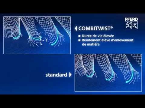 Brosse torsadée COMBITWIST PIPELINE RBG Ø 125x6x22,2 mm, fil d'acier Ø 0,50 mm meuleuse d'angle Youtube