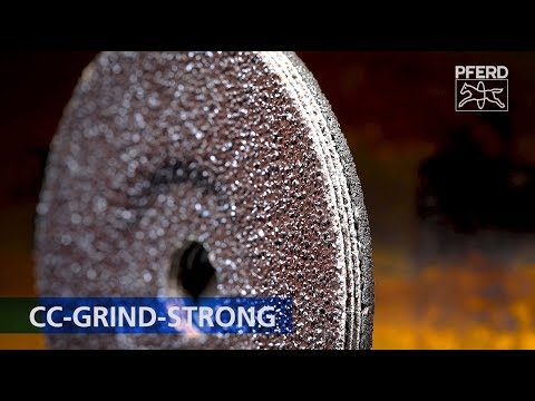 CC-GRIND STRONG grinding disc 125x22.23 mm COARSE Performance Line SG STEEL for steel Youtube