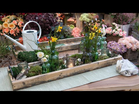 DIY – Tischdeko für Ostern und den Frühling