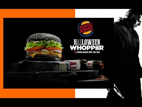 Halloween Whopper Burger King Bringt Die Schwarze Grusel Bulette Nach Deutschland