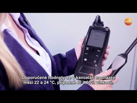 Comfort measurement with testo 480