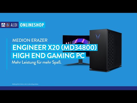 Erazer PC de gaming Engineer X20 (MD34390)