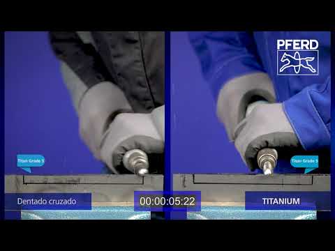 Fresa de metal duro de alto rendimiento ojival SPG Ø 03x07 mm, mango Ø 3 mm, TITANIUM para titanio Youtube
