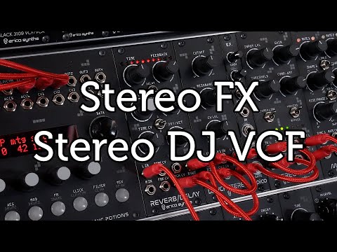 Erica Synths - Drum Stereo FX | Delays & Reverb | Effects