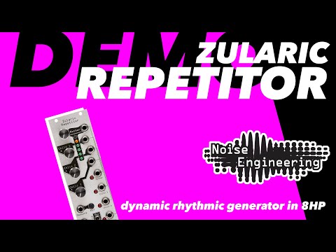 Noise Engineering - Zularic Repetitor | Clock & Trigger Noise Engineering - Zularic Repetitor | Clock & Trigger