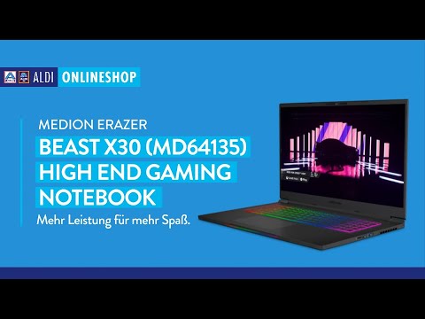 High-End Gaming-Notebook Beast X30 (MD64135) 