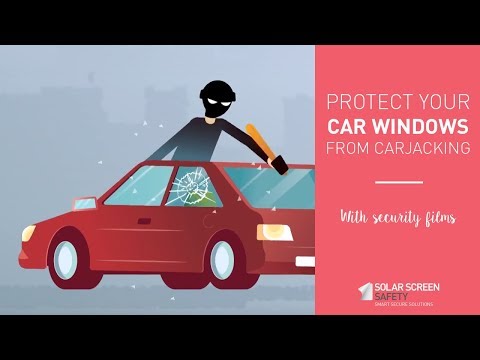 Pose de film de sécurité anti car jacking sur les vitrages automobiles -  Filmeo
