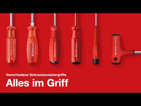 PB Swiss Tools Pozidriv Schraubendreher - 6mm Klinge Kreuzschlitz Größe 1 (190mm)