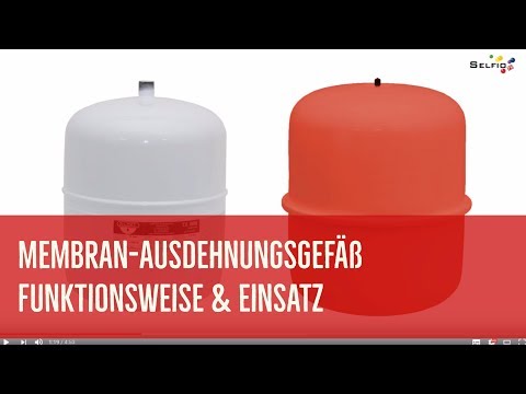 Ausdehnungsgefäß für Heizung, 35 Liter, Schindler+Hofmann Speichertechnik