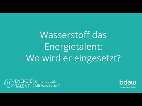 Wasserstoff Als Allround Talent Wo Wird Er Eingesetzt Bdew