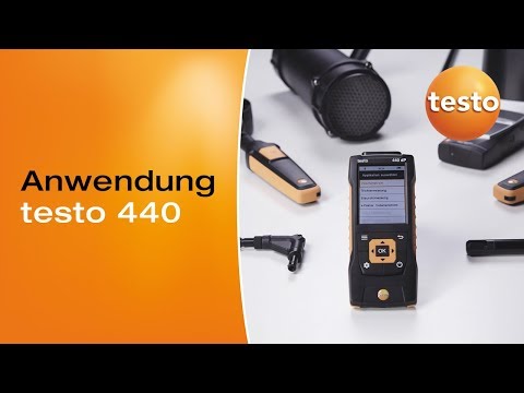 testo 440 dP Klimamessgerät inkl. Differenzdrucksensor