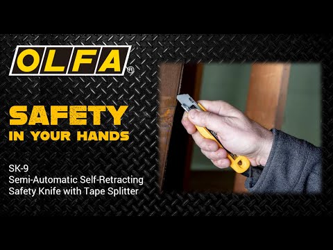 Buy Olfa SK-7 Compact Self-Retracting Safety Knife (OLF-SK7)