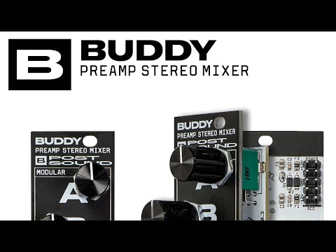 Bastl Instruments - Buddy | Mixers | Mixers, VCAs & Crossfaders 