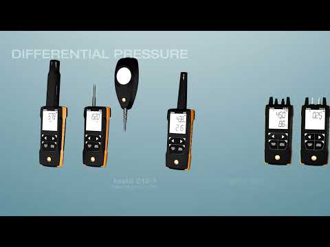 testo 512-1 – 差圧計 | Differential pressure | 圧力 | Parameters