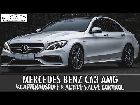 Mercedes Benz C63 Amg Sound Tuning By Flaps Exhaust And Active Valve Control Cete Automotive Cete Automotive Gmbh