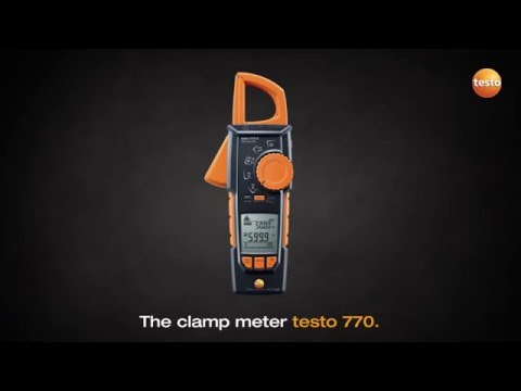 testo 770-1 －AC/DCクランプメーター | Resistance | Electrical