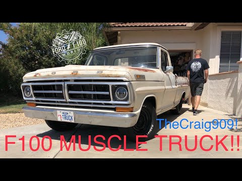 Ford F-100 キャンピングトレーラー付き 1973_ford_f-