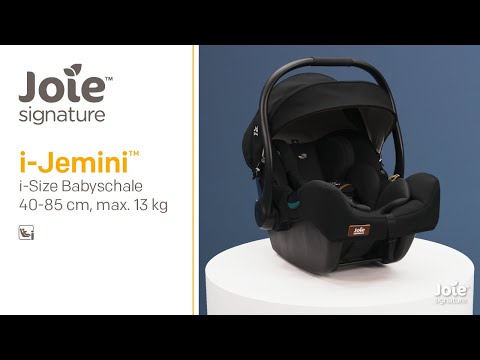 Babyschalen 0-13 kg, Gruppe 0+, Joie signature, Schwarz – Produktvideo: zeigt das Produkt in Anwendung