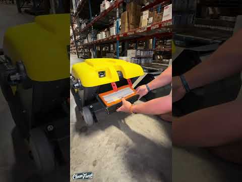 CleanFreak® 'EasySweep' Warehouse Floor Vacuum Sweeper
