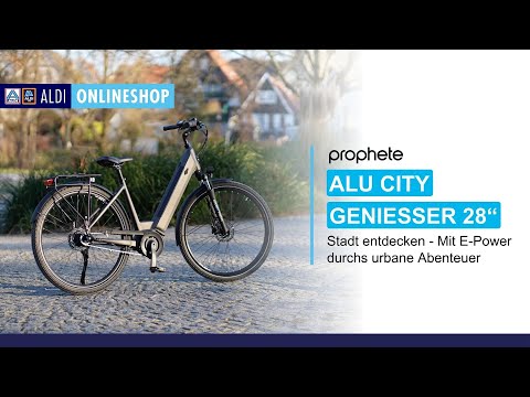 28" Alu City E-Bike Geniesser 3.3