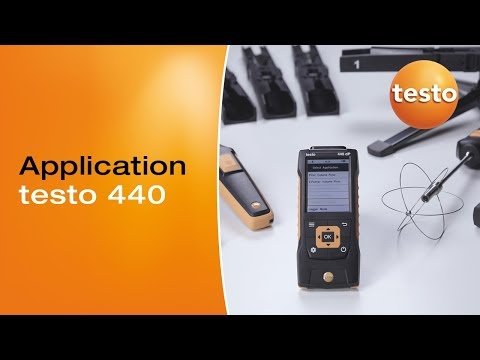 Measuring indoor air quality and comfort level using the air velocity and iaq measuring instrument testo 440