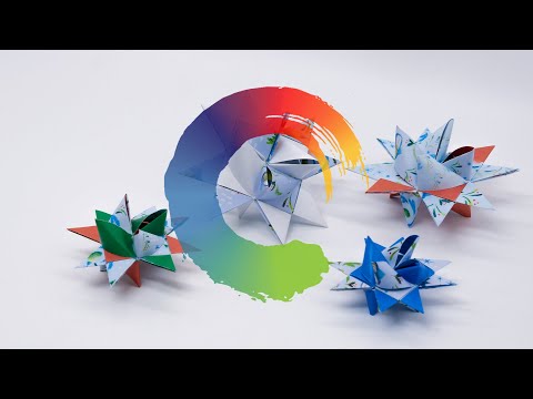 Froebel Star as Christmas Decoration - Go Origami