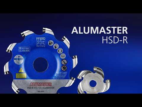 Fresa per uso professionale ALUMASTER R Ø 115 mm per smerigliatrice angolare, lavorazione alluminio HICOAT Youtube