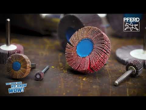 Aluminium oxide mounted flap wheel F dia. 15x10 mm shank dia. 3 mm A120 for fine grinding & finishing Youtube