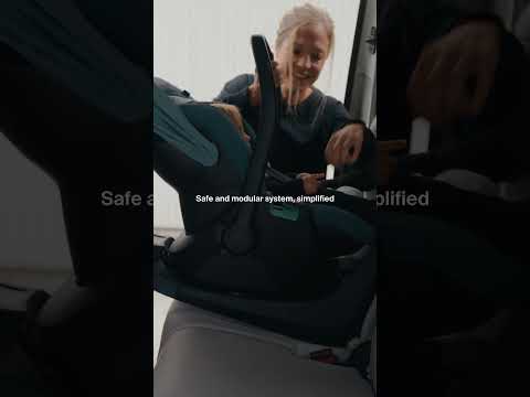Babyschalen 0-13 kg, Gruppe 0+, THULE, Grün – Produktvideo: zeigt das Produkt in Anwendung