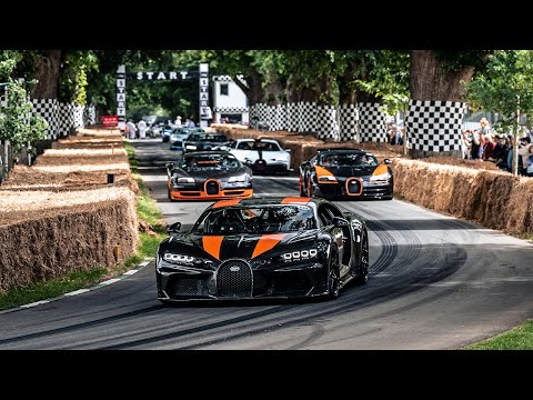 See the Bugatti Bolide Run Goodwood's Hill Climb