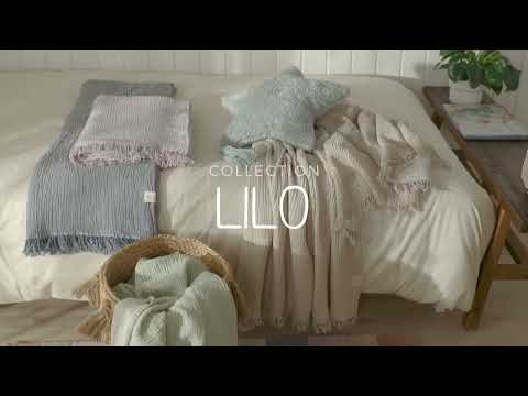 kaufen Baumwolldecke Lilo Lila | benuta