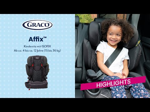 Kindersitze 15-36 kg, Gruppe 2/3, GRACO – Produktvideo: zeigt das Produkt in Anwendung