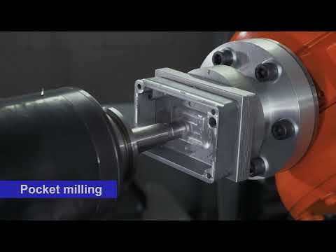 Fraise hautes performances TORUS CUTTER Ø 20x60 mm pour robots, usinage d’aluminium Youtube