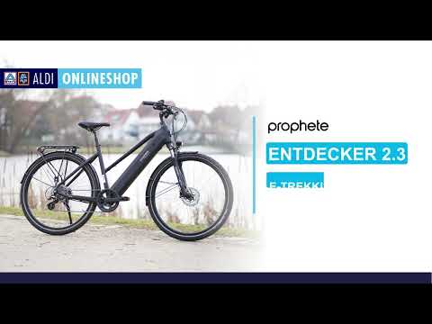 Trekking E-Bike Entdecker 2.3 Damen, schwarz
