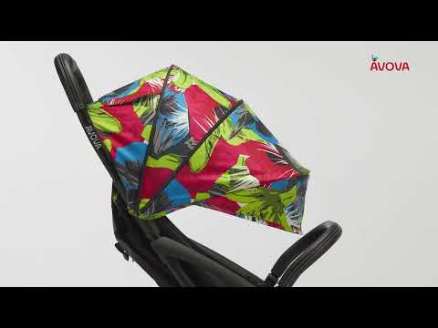 Reisebuggys, AVOVA, Schwarz – Produktvideo: zeigt das Produkt in Anwendung