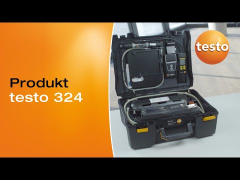 Vorstellung des Druck- und Leckmengen-Messgerätes testo 324 (Gas- und Wasser-Set.): Produktvideo