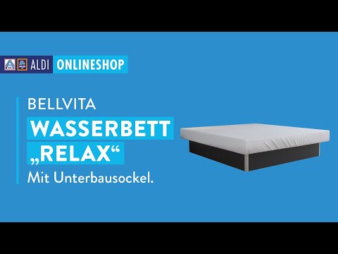 Wasserbett Relax 180 x 200 cm, schwarz