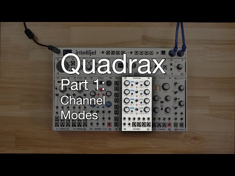 Intellifiel Quadrax モジュラーシンセ ユーロラック