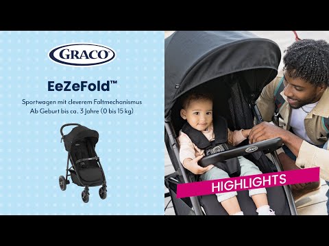 Sportwagen, GRACO, Schwarz – Produktvideo: zeigt das Produkt in Anwendung