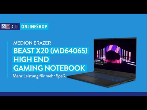 17,3" Gaming Notebook Beast X20 (MD64065)